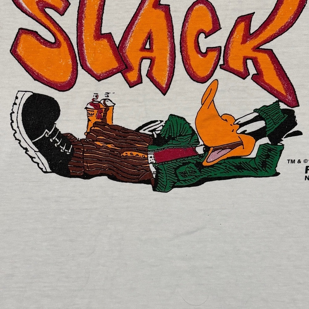 Vintage LOONEY TUNES Shirt Mens Size XL Front & Back Graphic Rare Tee Shirt - Picture 12 of 16